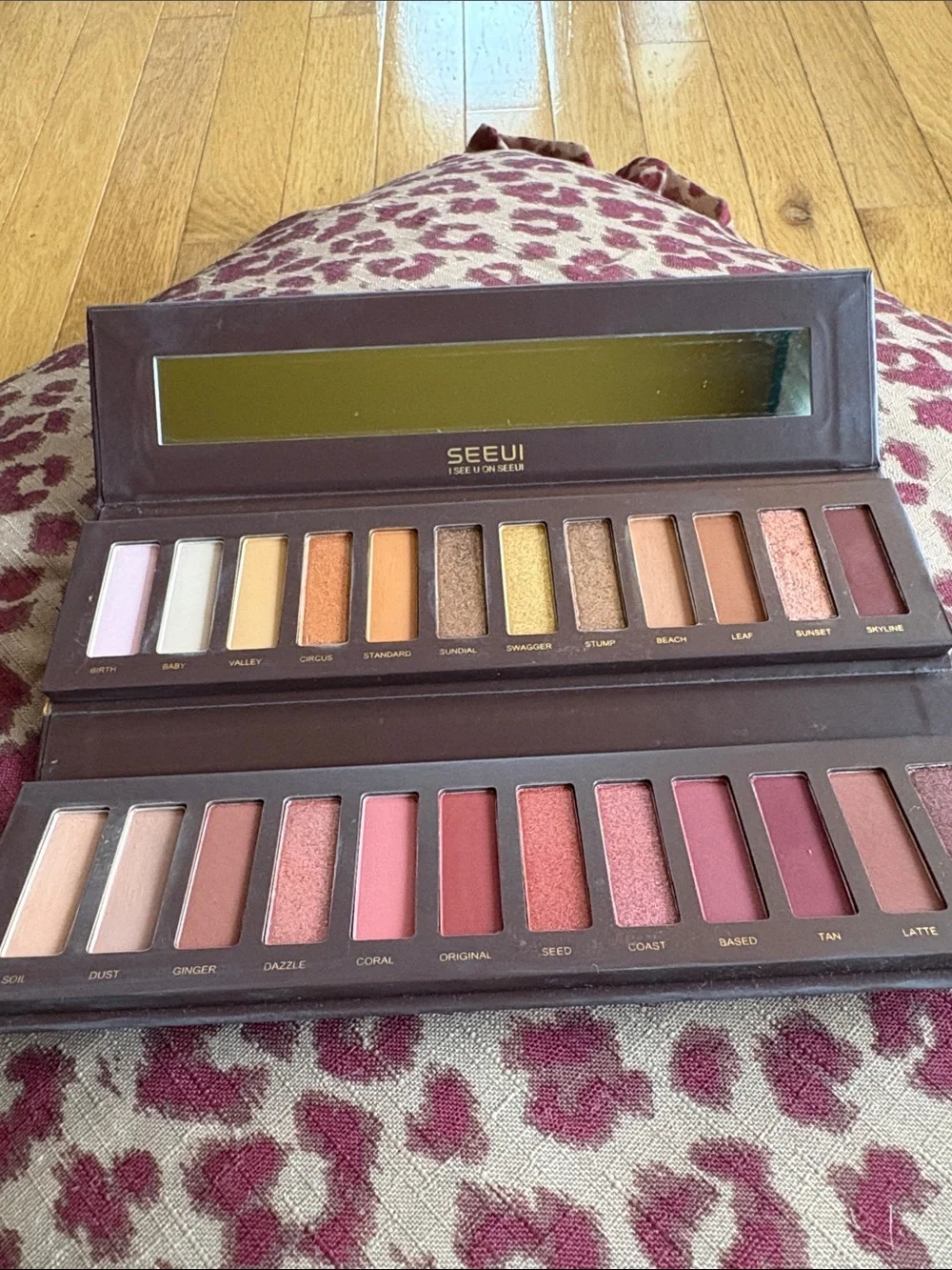 SEEUI DRUNKEN RAW EYE SHADOW PALLET
